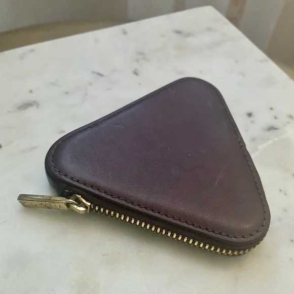 Cuyana Burgundy small leather good - Picture 3 of 7